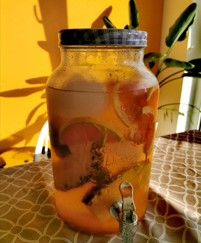 APERO : Punch créole au fruits exotiques frais - avec ou sans Rhum