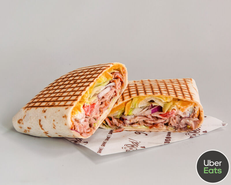 Tacos kebab, sauce blanche maison