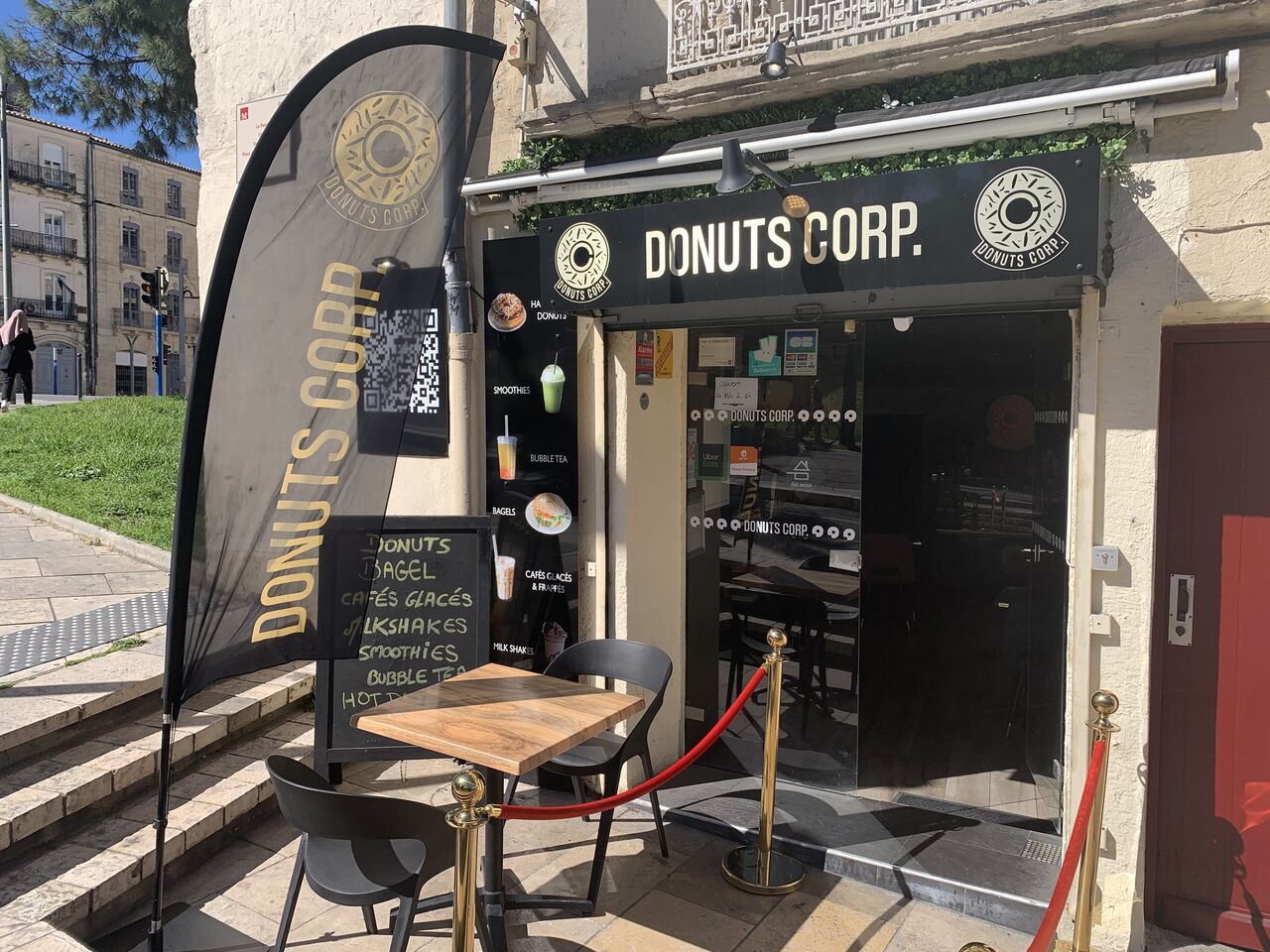 Terrasse ensoleillée 