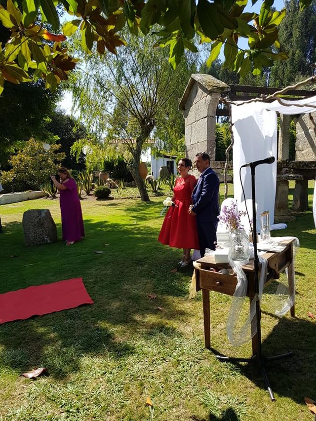 Ceremonia en nuestros jardines