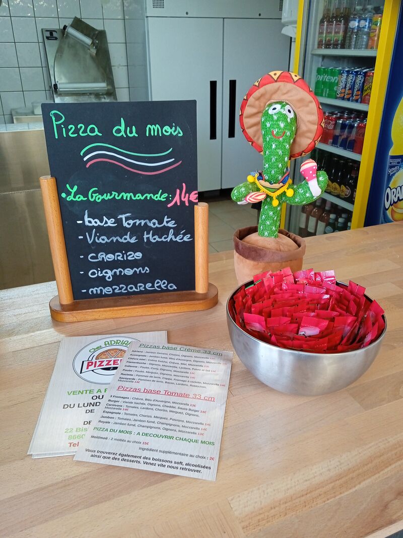 Pizza du mois d'Août 