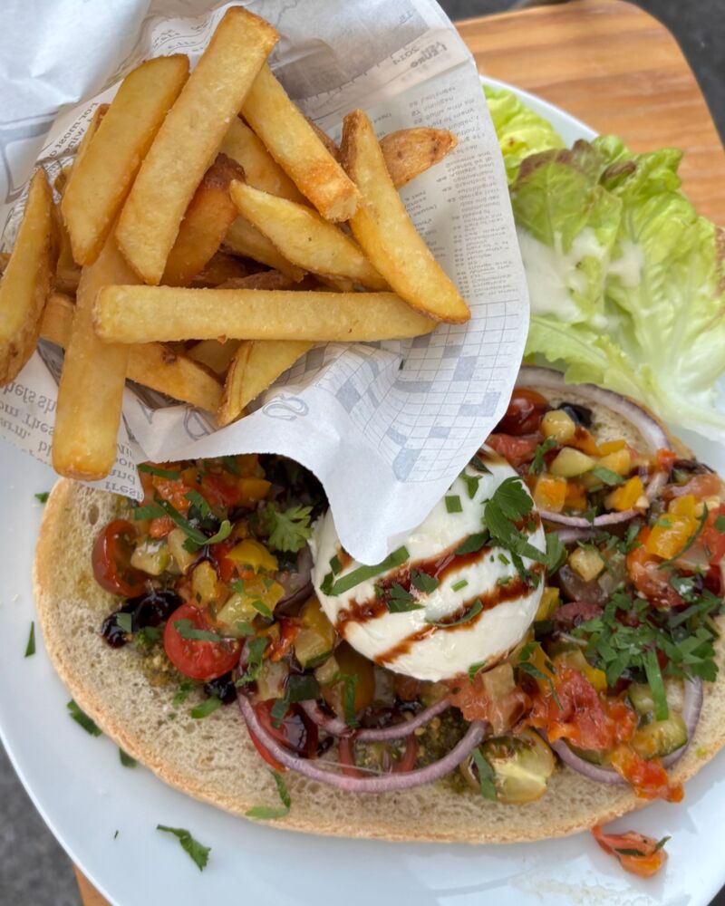 Tartine Burrata tomate