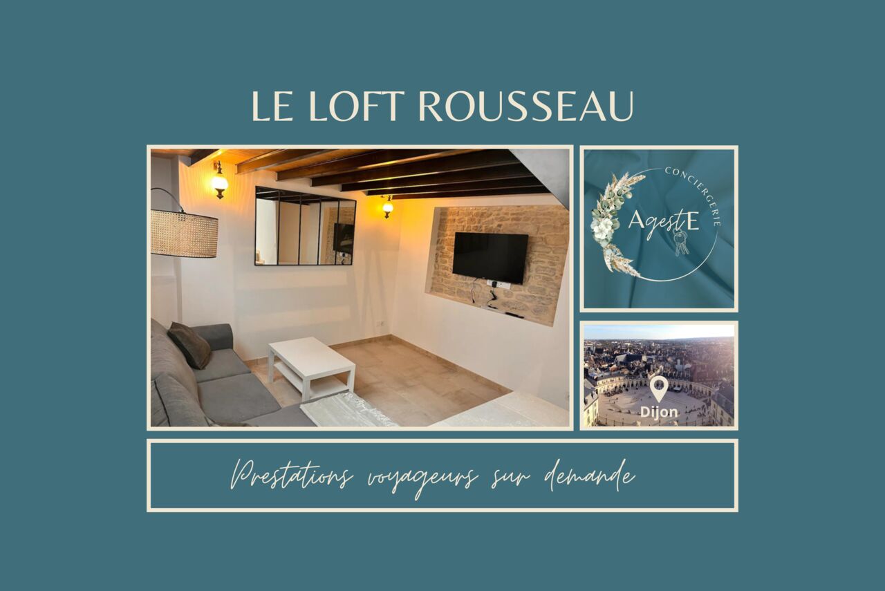 LE LOFT ROUSSEAU, un havre de paix en plein coeur du centre ville !