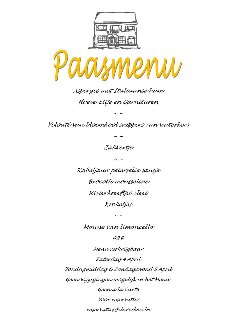 paasmenu