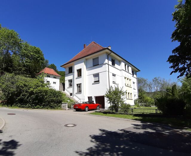 Auffahrt zur Villa