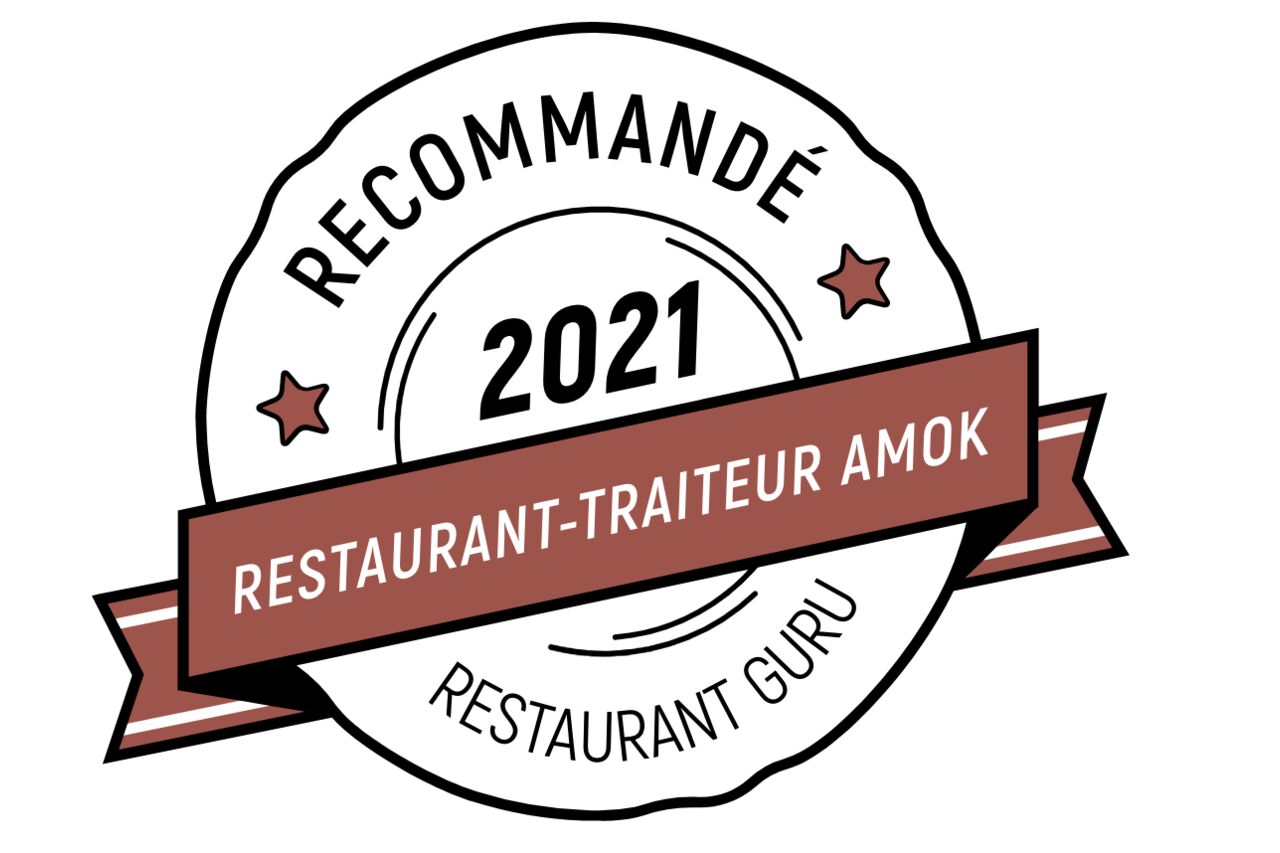 Recommandé sur Restaurant Guru 2021