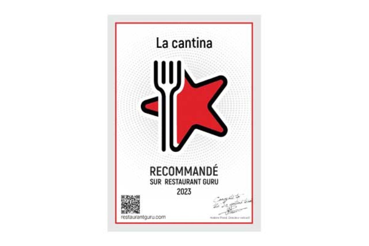 Récompense pour La Cantina