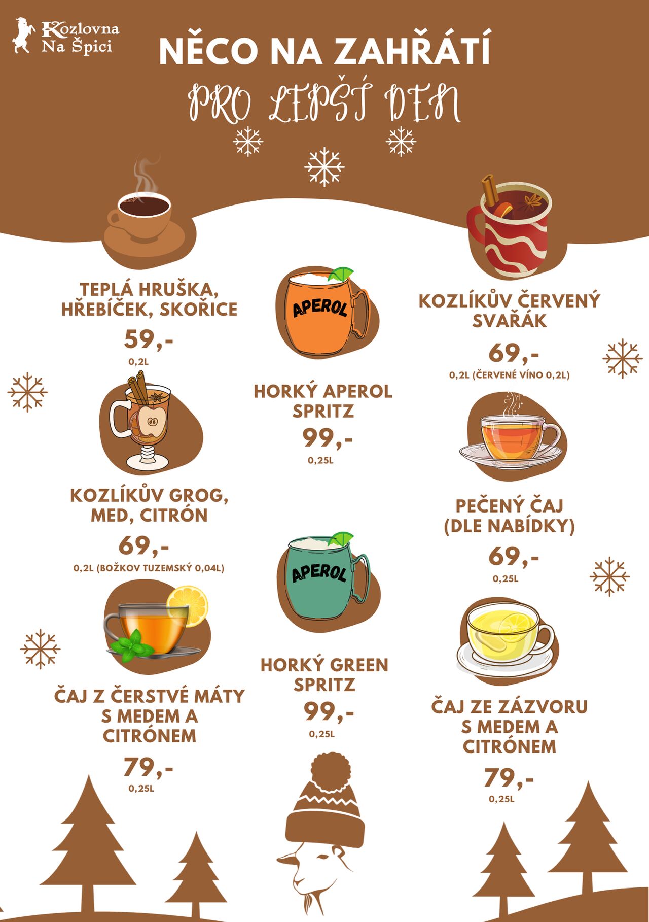 🍵 Kozlovna Na Špici – Něco na zahřátí