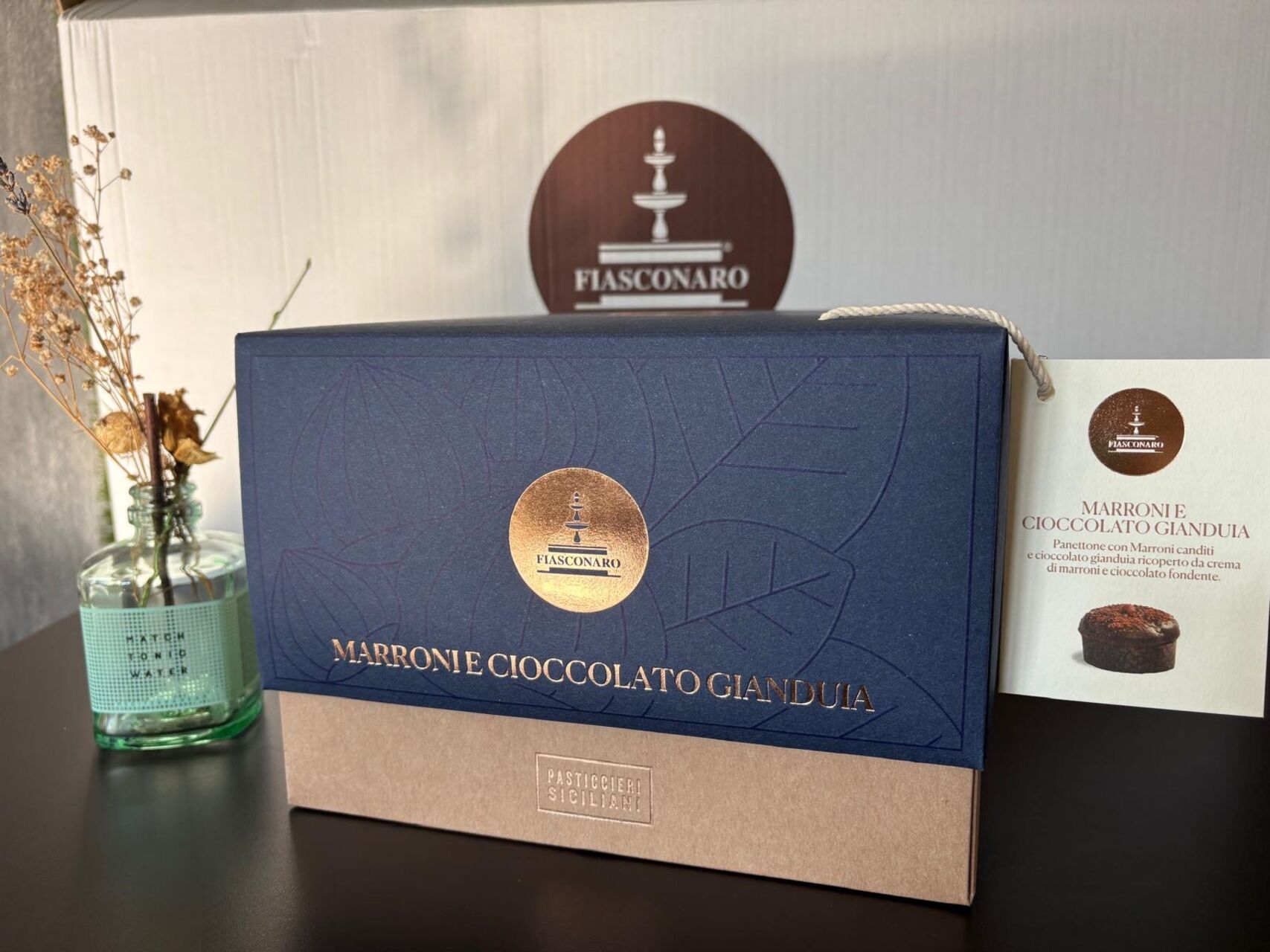 Panettone marroni e cioccolato Gianduia - Fiasconaro