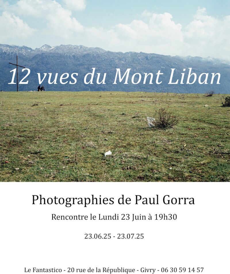 Rencontre photo. Paul Gorra 23 juin à 19 h 30 - Expo. jusqu'au 23 juillet 25