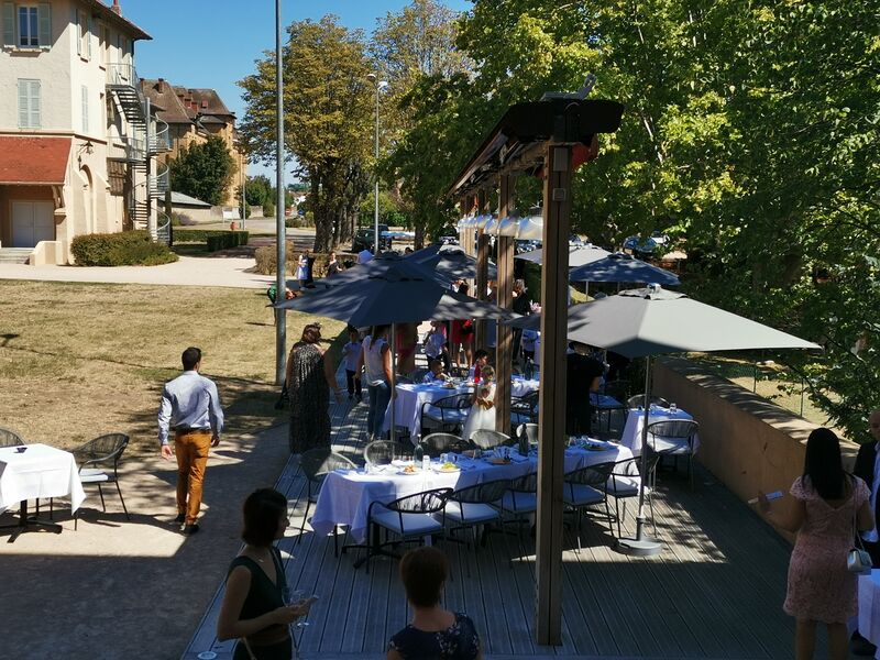 Terrasse du restaurant