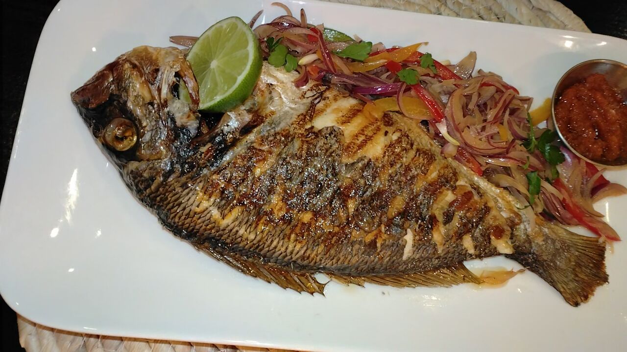 Dorade entière Braisée