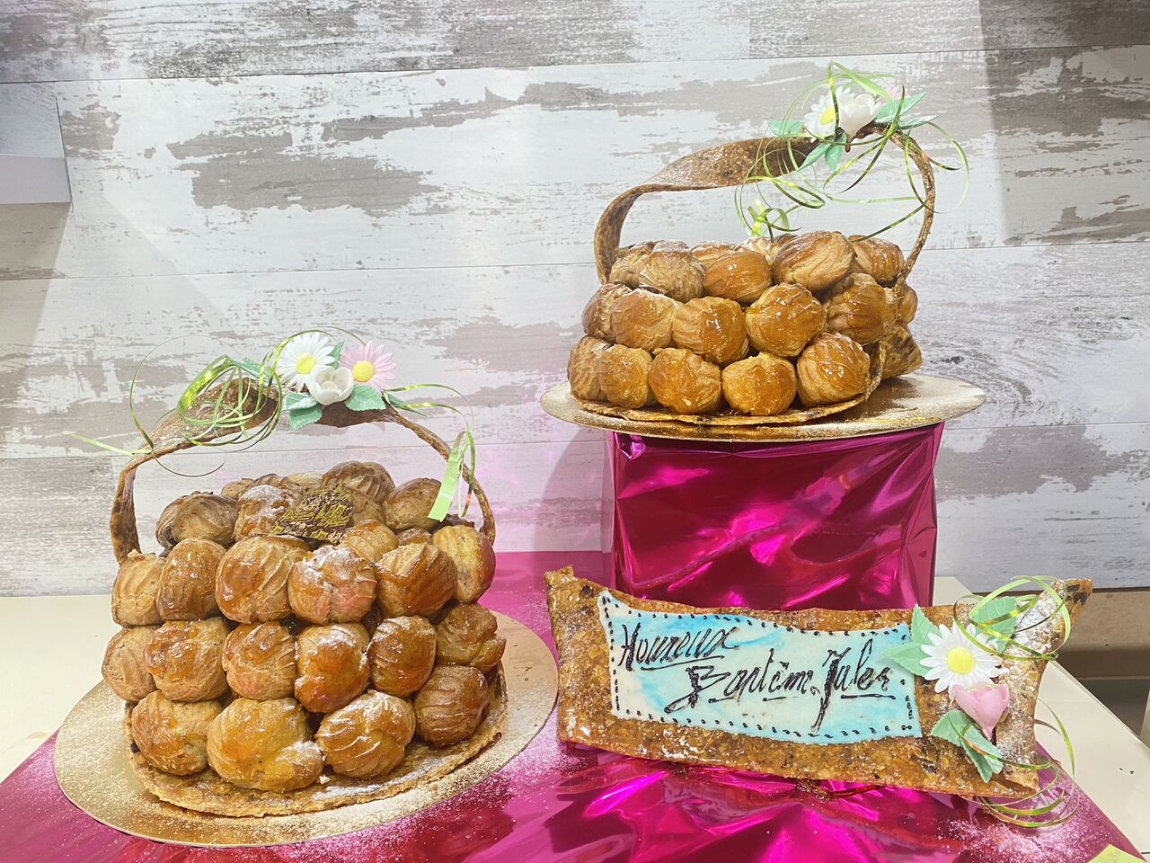 Duo de panier nougatine