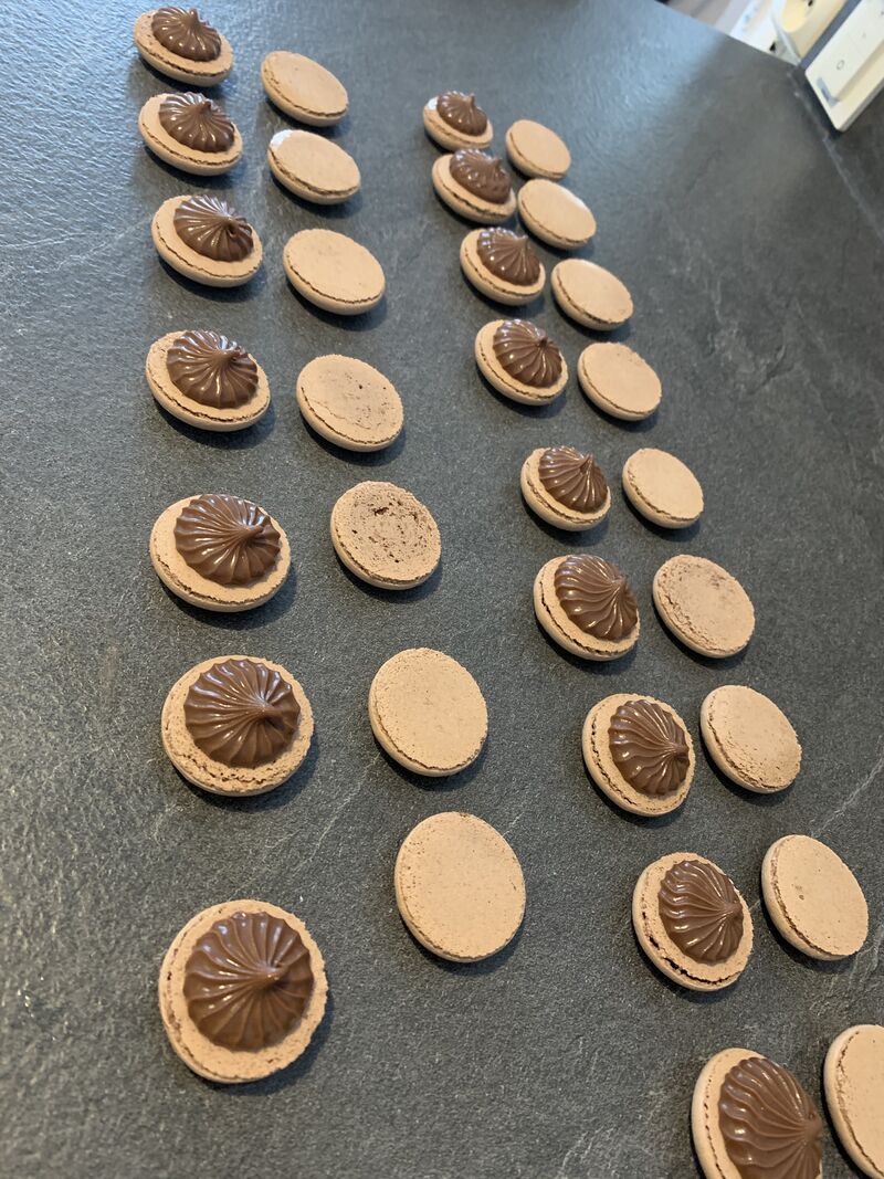Macarons chocolat