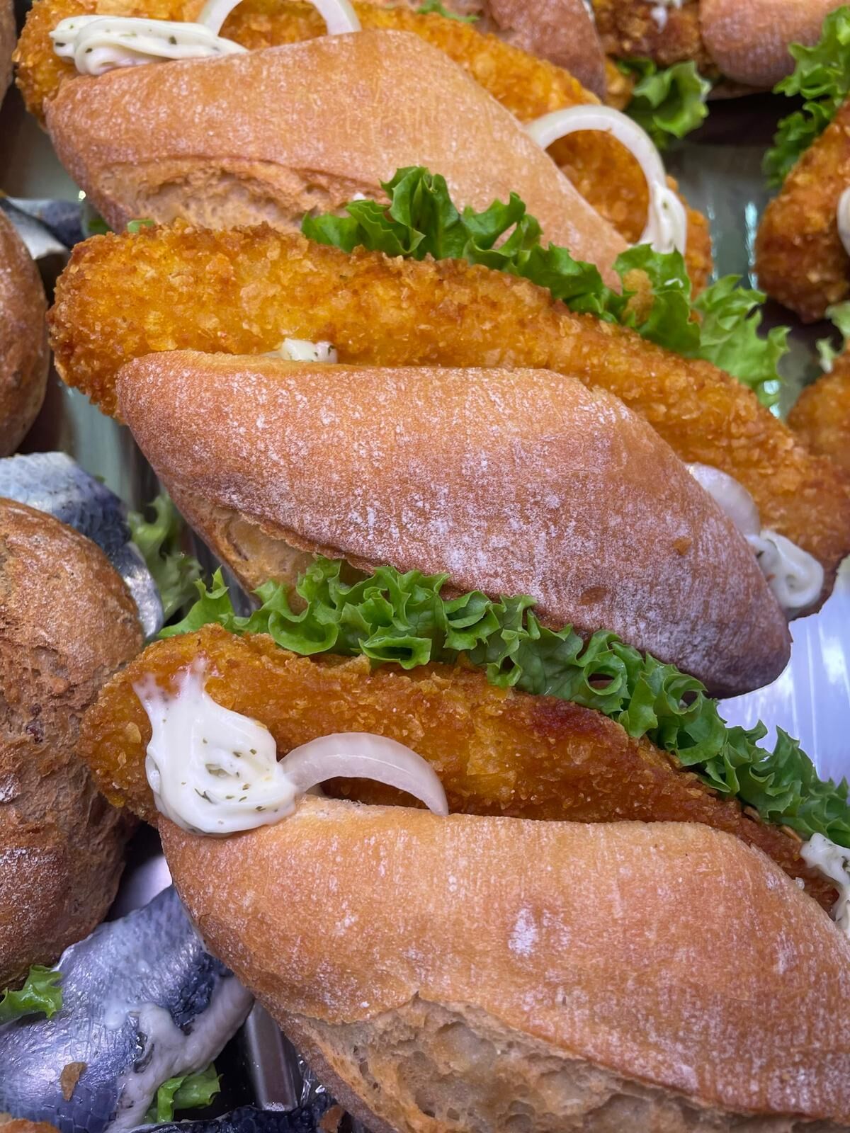 Backfischbrötchen