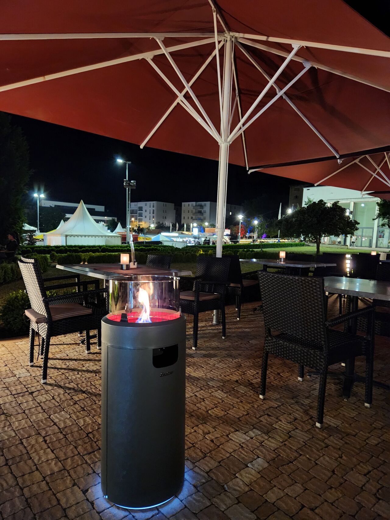 Gemütlichkeit mit Gartenkaminen