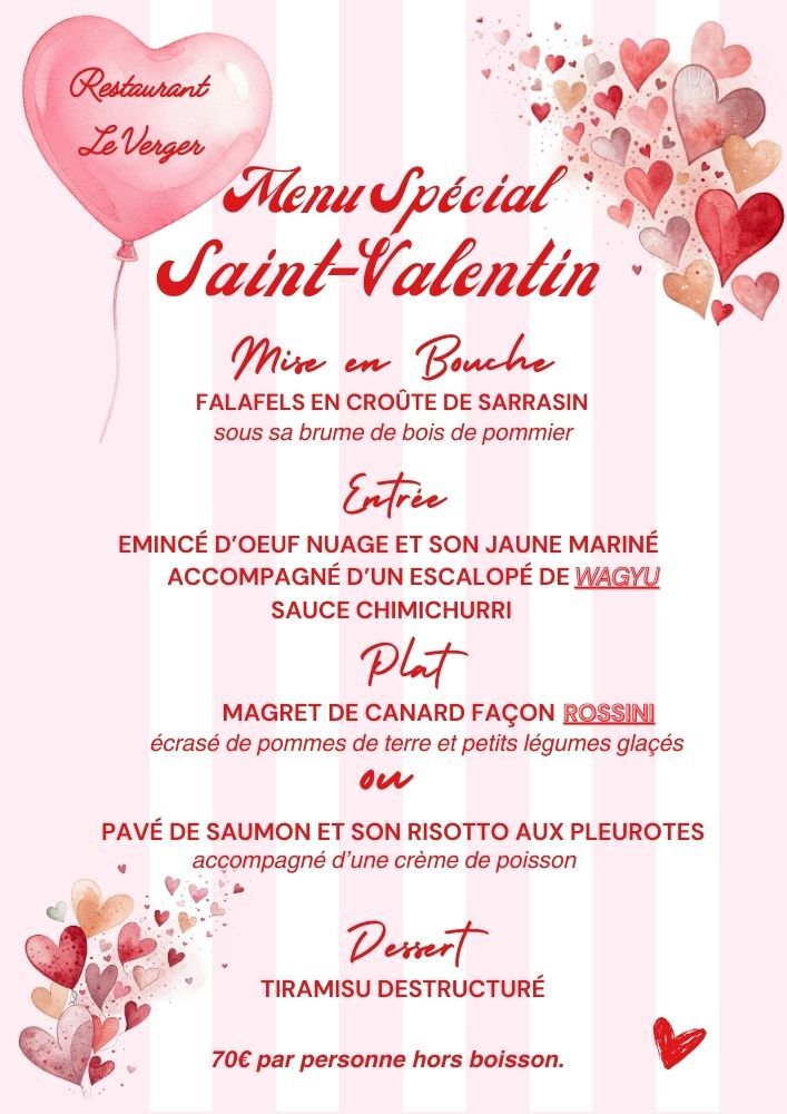 reservation sur place uniquement, acompte de 70€ pour valider votre table 