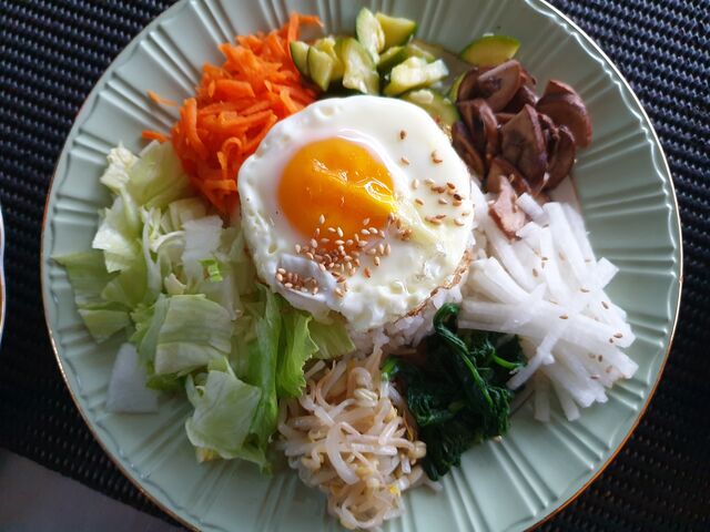 Bibimbap boeuf