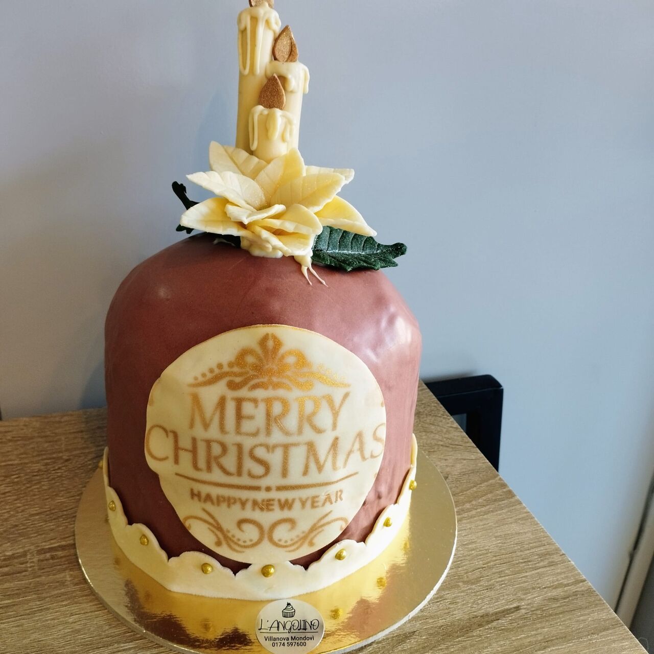 panettone decorato