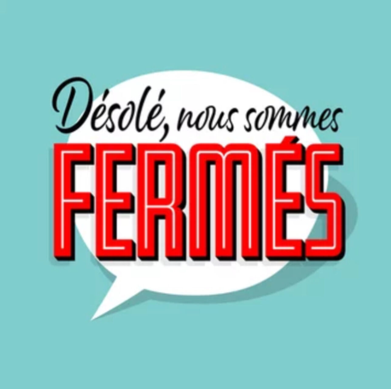Fermé
