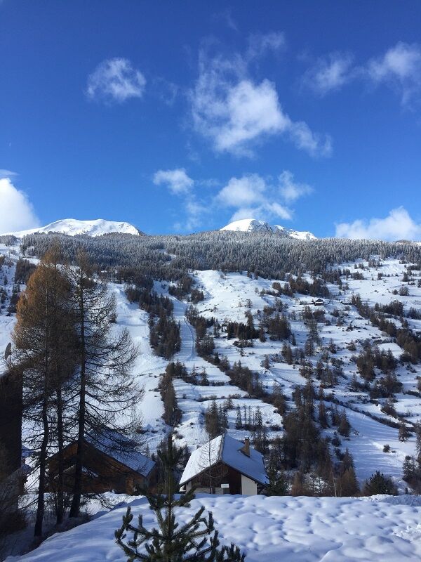 Les piste vues du centre