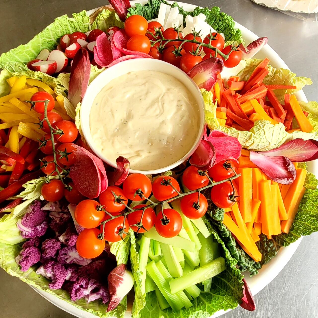 Corbeille de crudités 