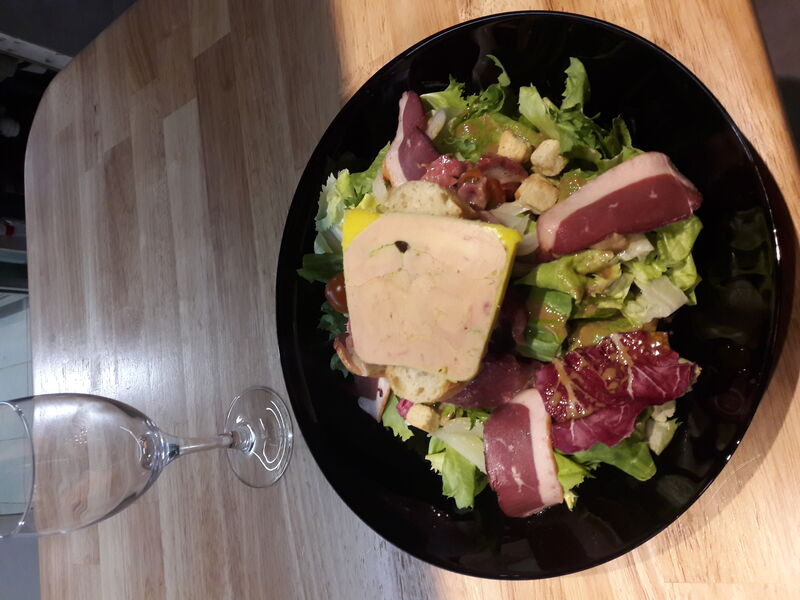 Assiette tout canard