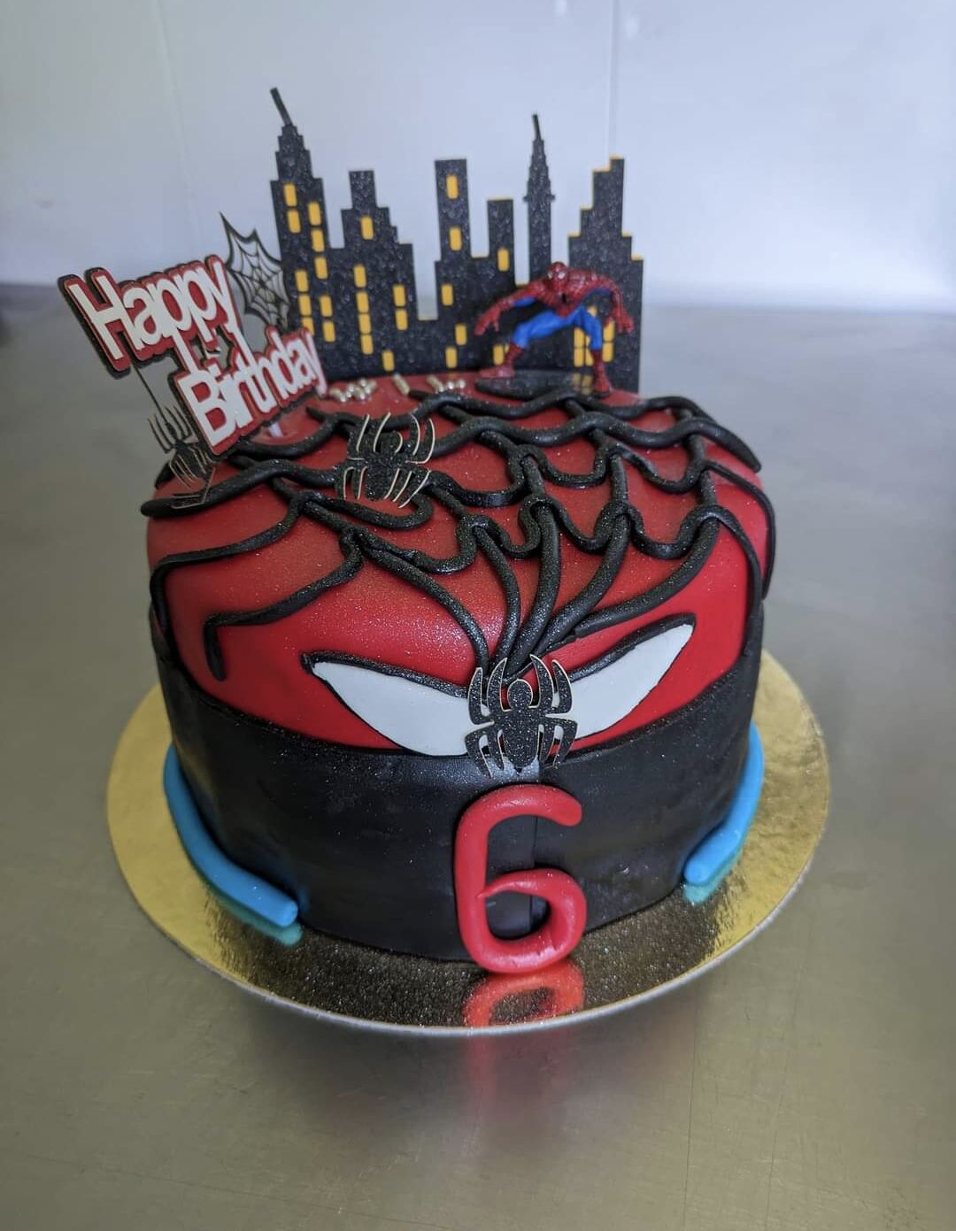 Cake design spiderman
