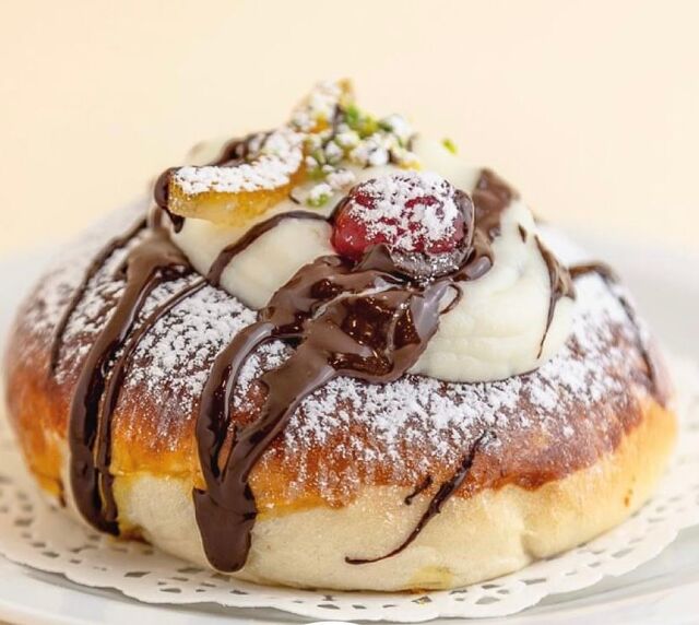 Iris al forno con ricotta