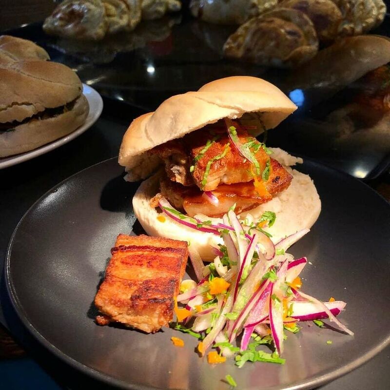Pan con Chicharrón