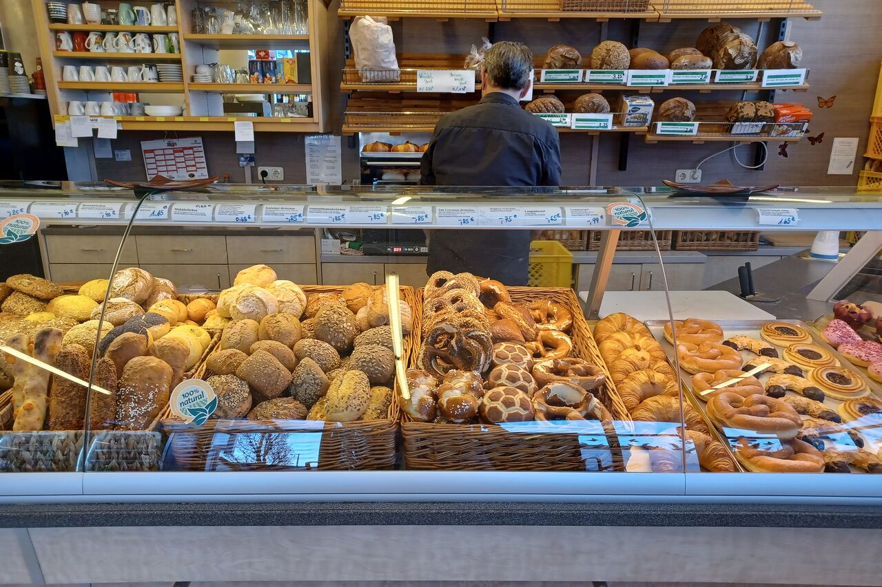 Backwaren in großer Auswahl....!