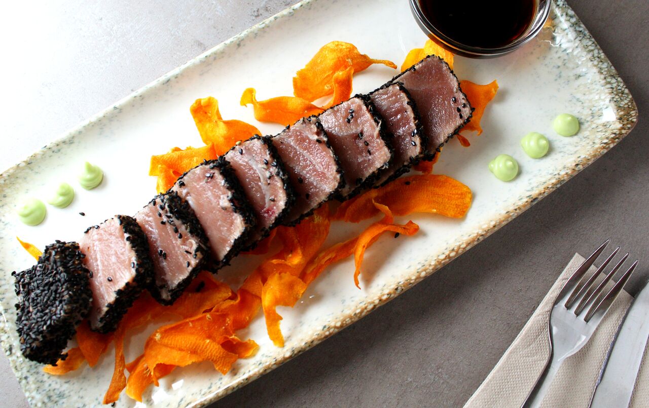 Tataki de atún 