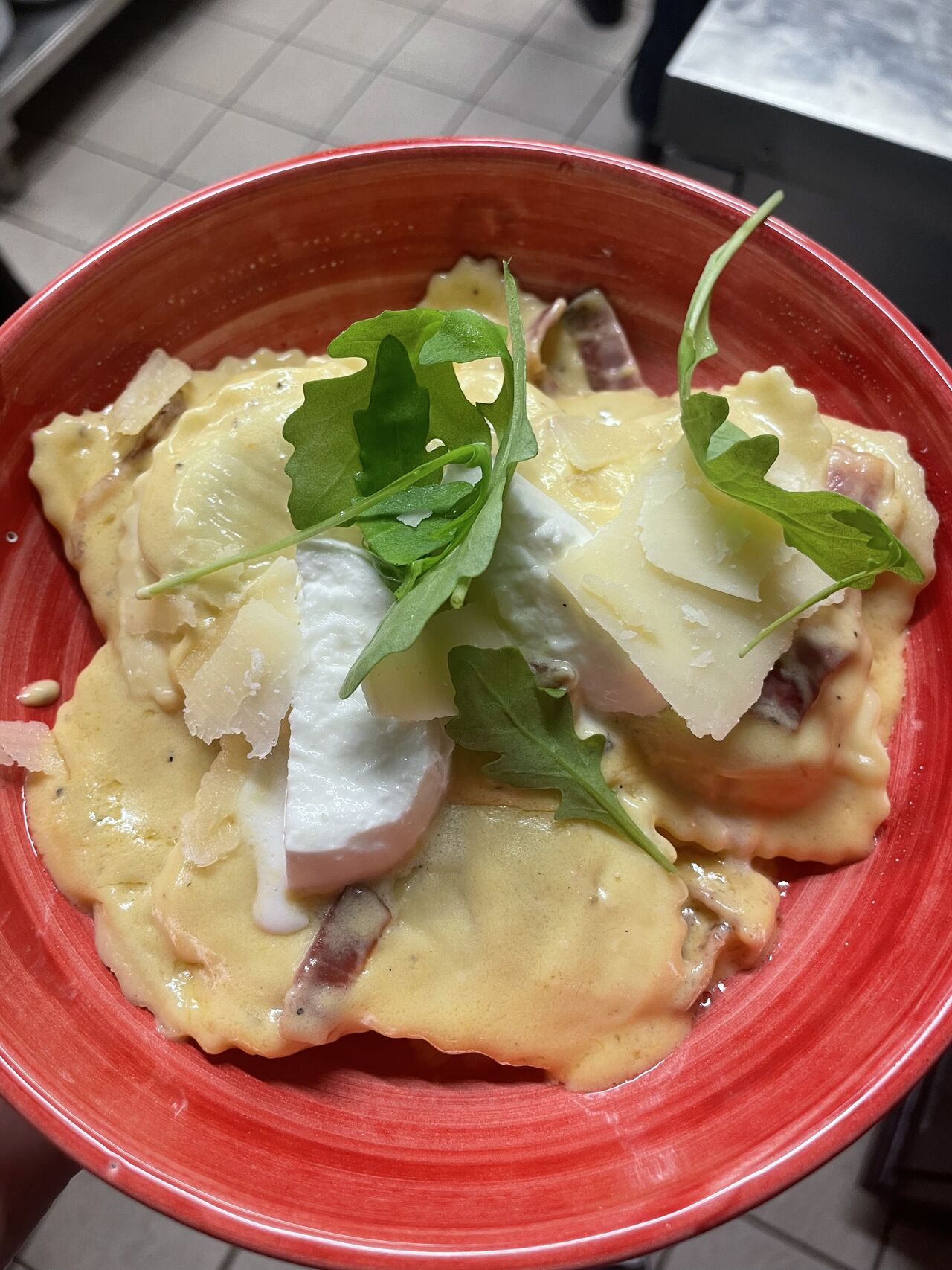 Raviole Burrata Truffe