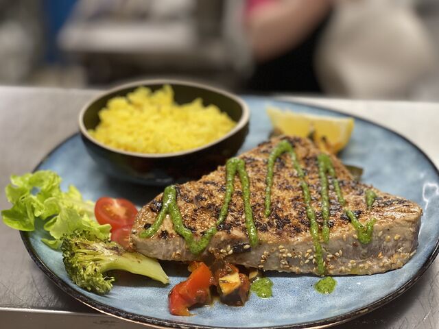 Mi-cuit de thon au sésames 