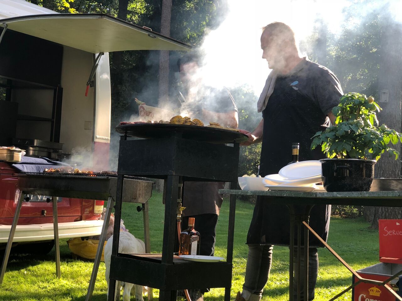 BBQ op locatie!