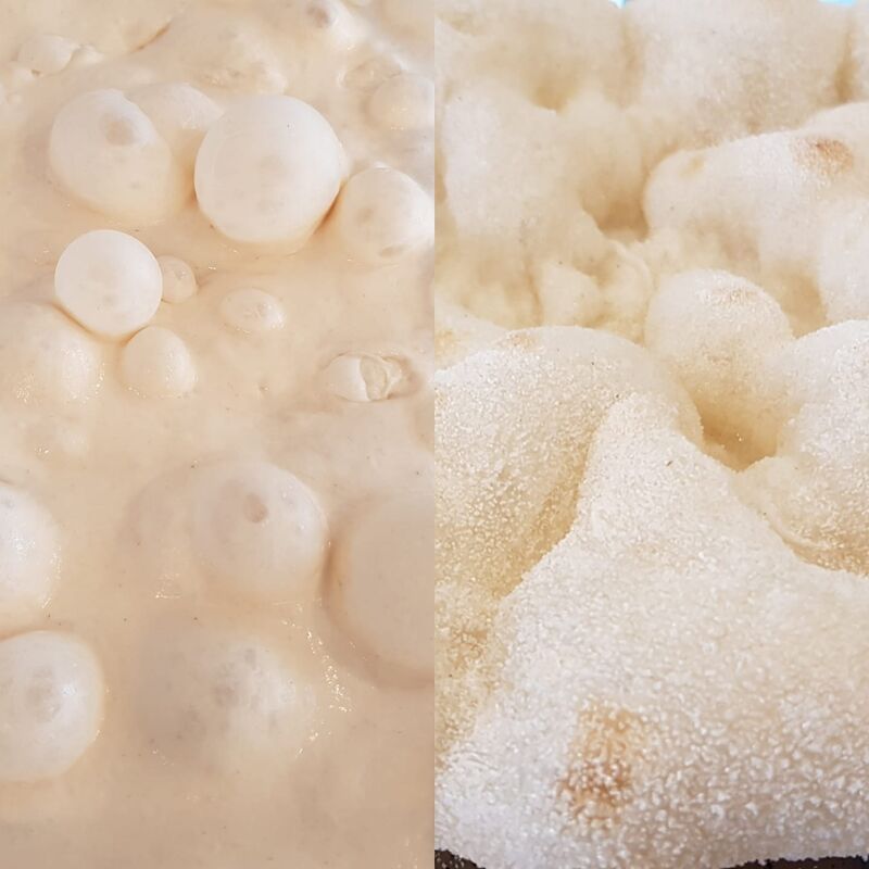 Antes e depois da nossa massa!