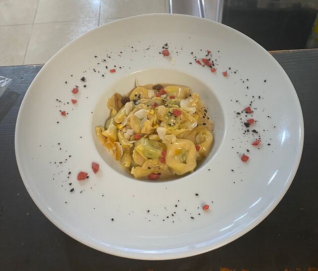 Raviolis de Espinacas y Requeson