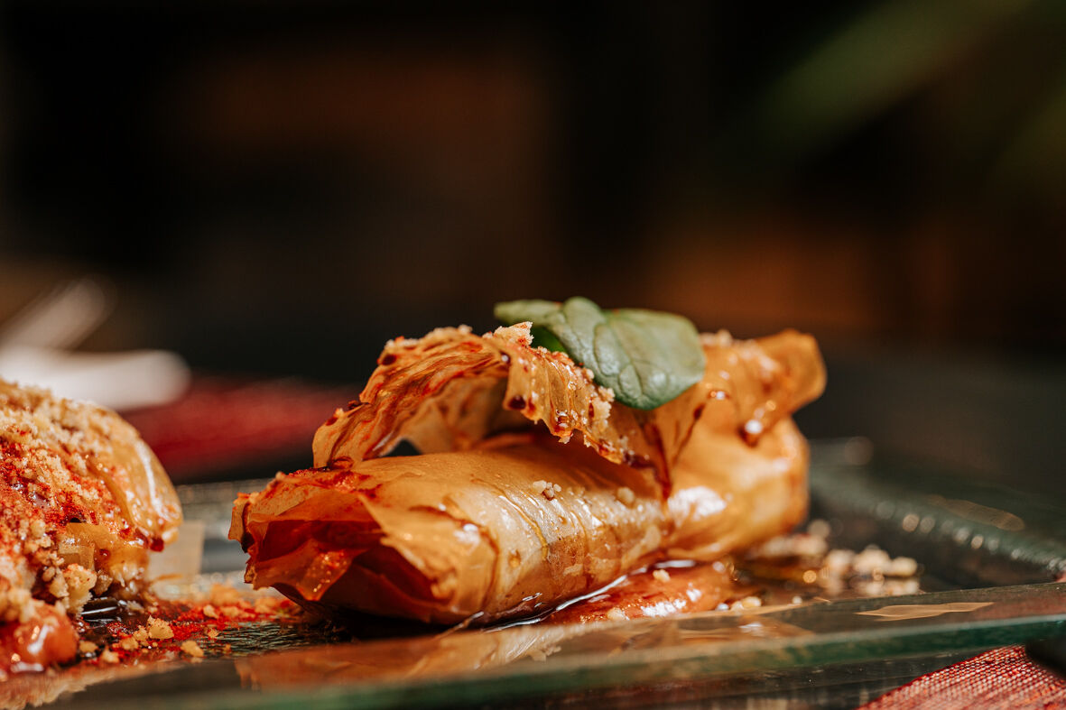 Crujiente de Queso Feta