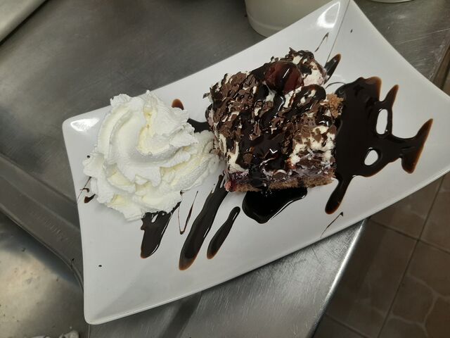 Selbstgemachte Desserts 