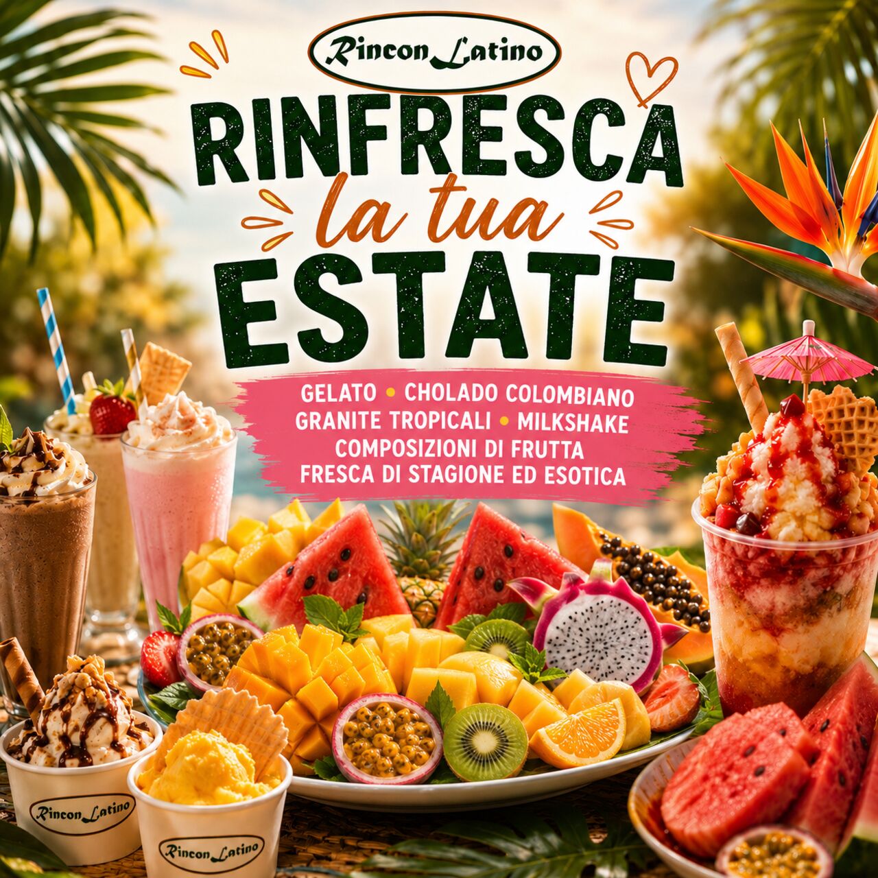 RINFRESCA LA TUA ESTATE!