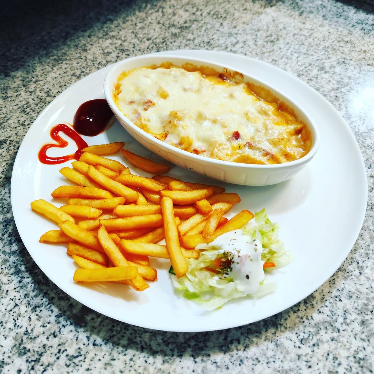 Verschiedene Aufläufe 