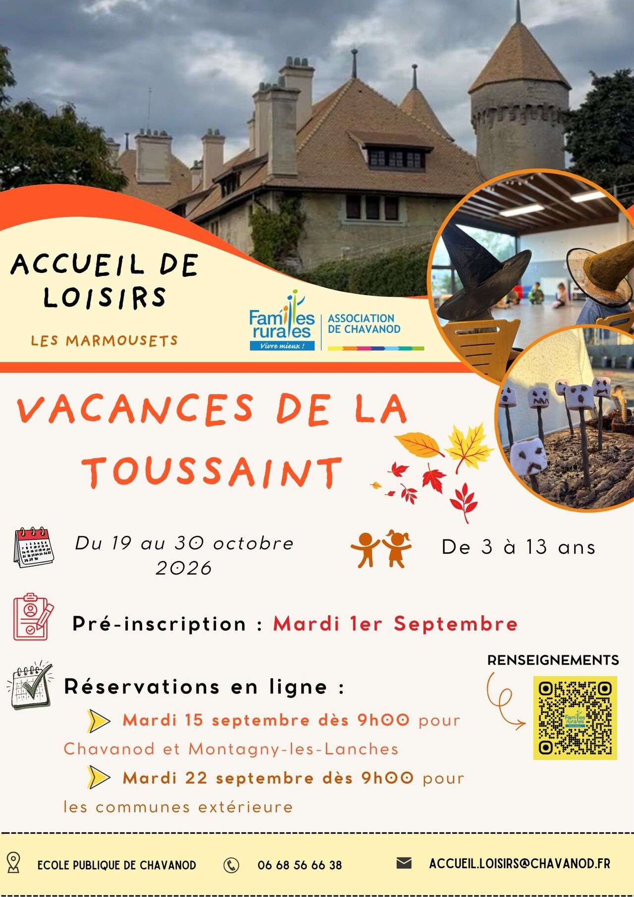 🧙Vacances de la Toussaint🧙