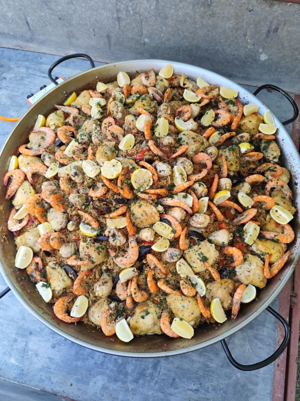 Paella à emporter