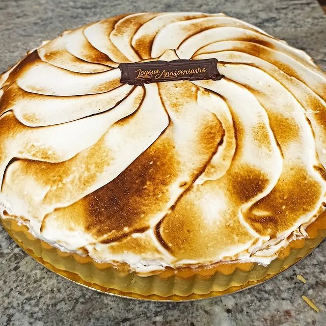 Tarte citron meringuée