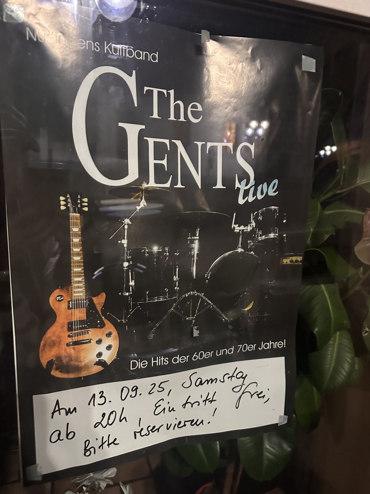 13.09.Rock Night mit "The Gents"