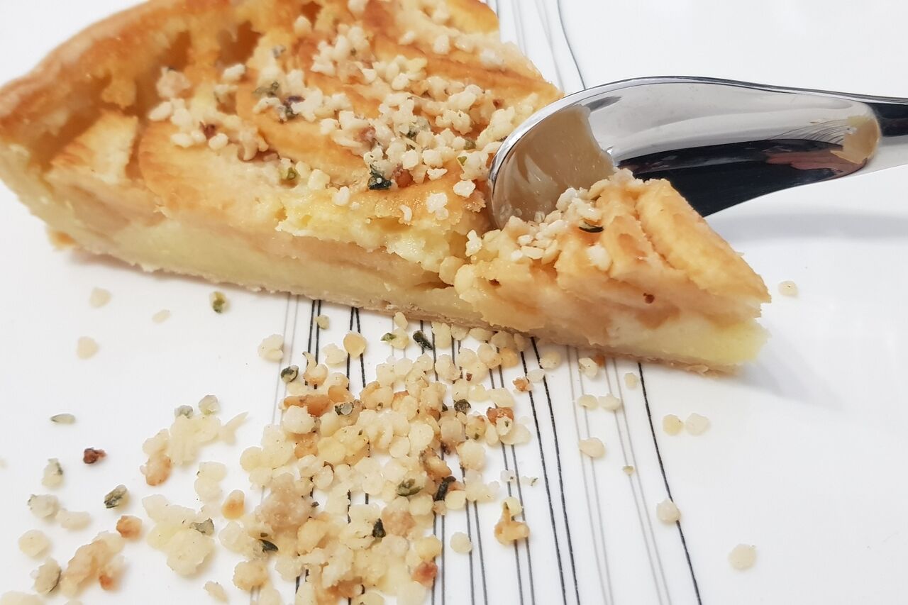 Graines de chanvre caraméliséeses