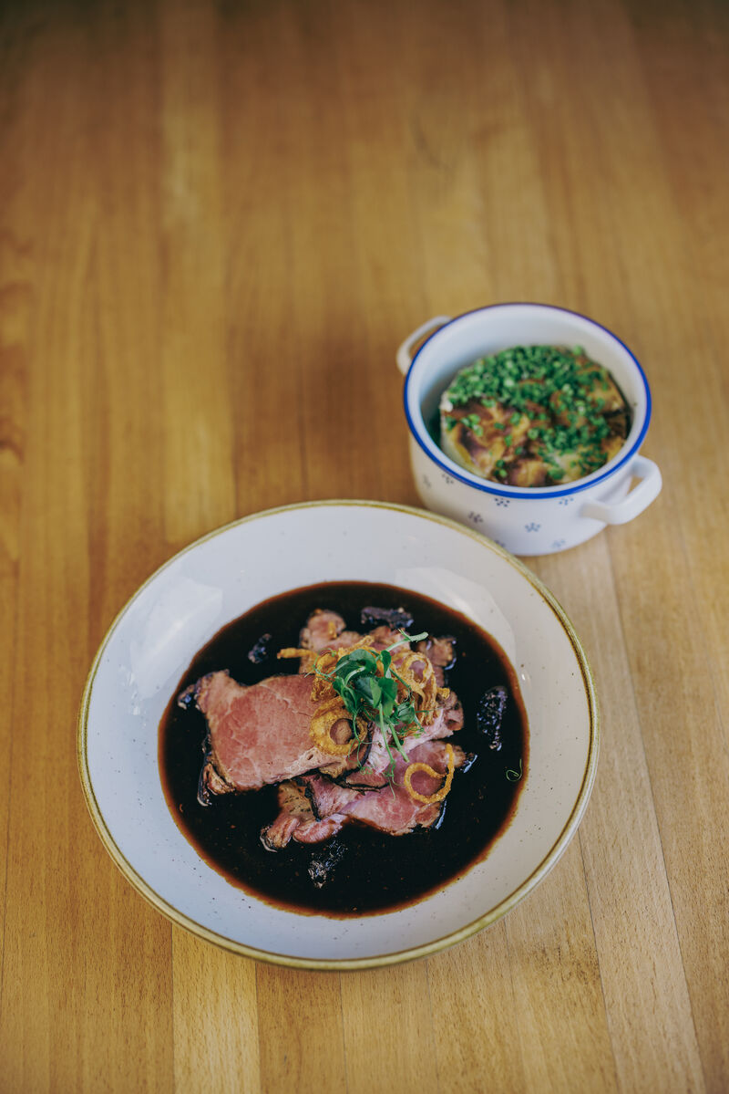 Selchschopfbraten
