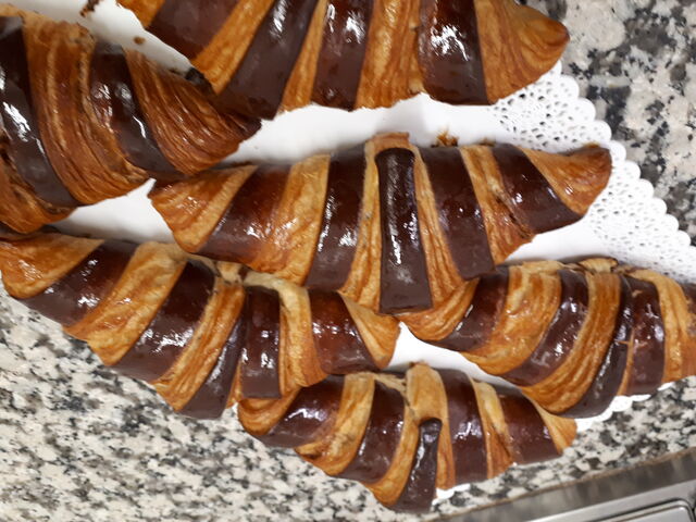 Croissants bicolore 