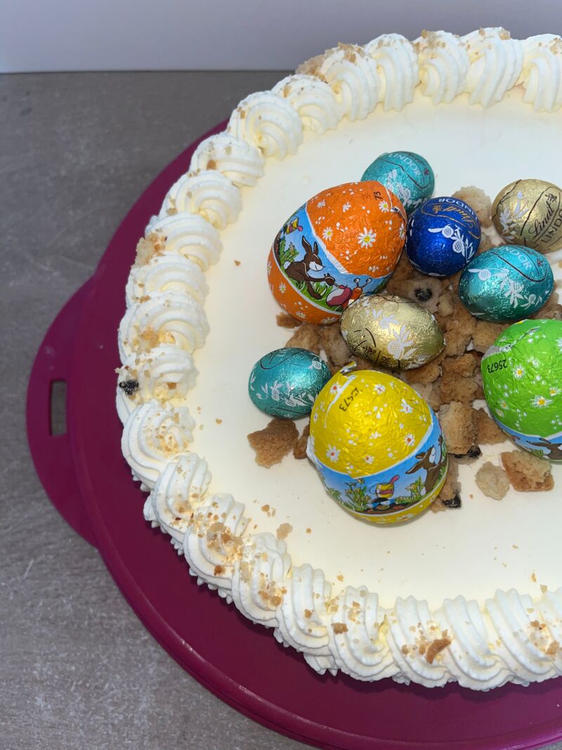 Vacherin vanille/fraise