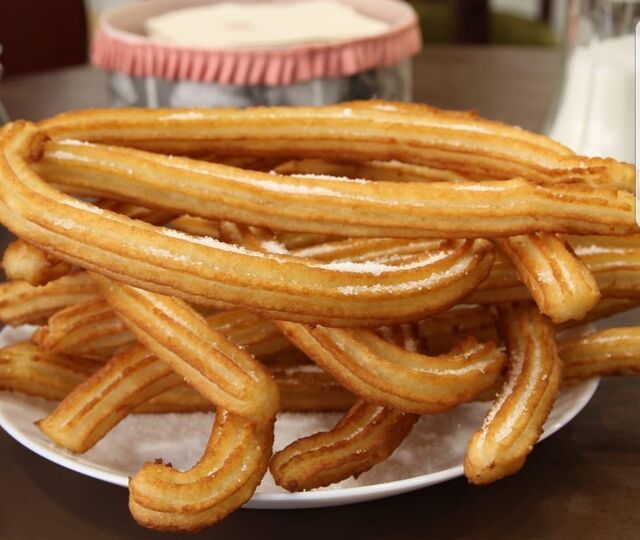 Churros tradicionales caseros
